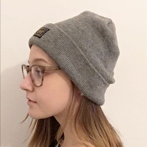 Grey Obey Authentic One Size Beanie Hat